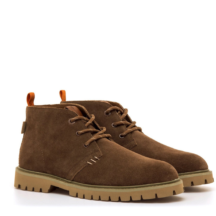 BOTINES DE HOMBRE MUSTANG BUDAPEST MARRON 84875 63594 - Querol online