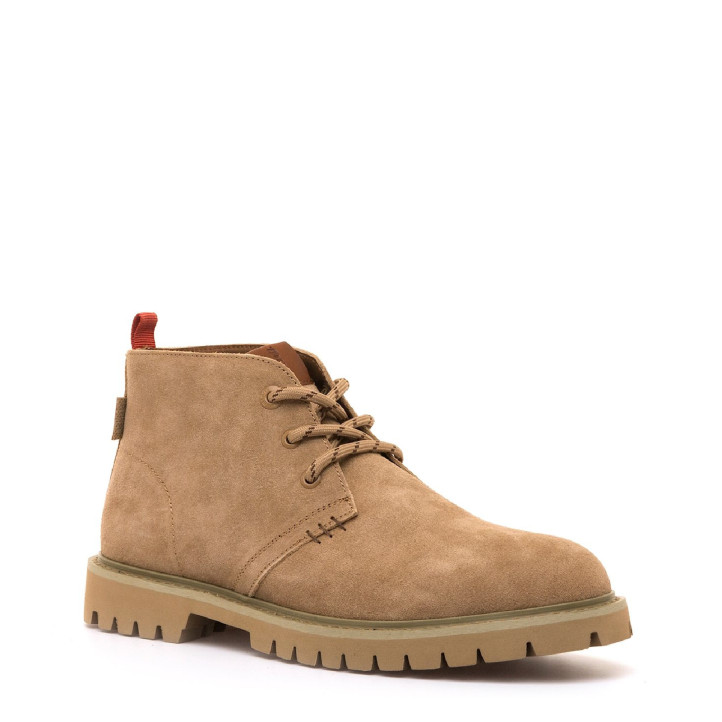 BOTINES DE HOMBRE MUSTANG BUDAPEST MARRON 84875 63595 - Querol online