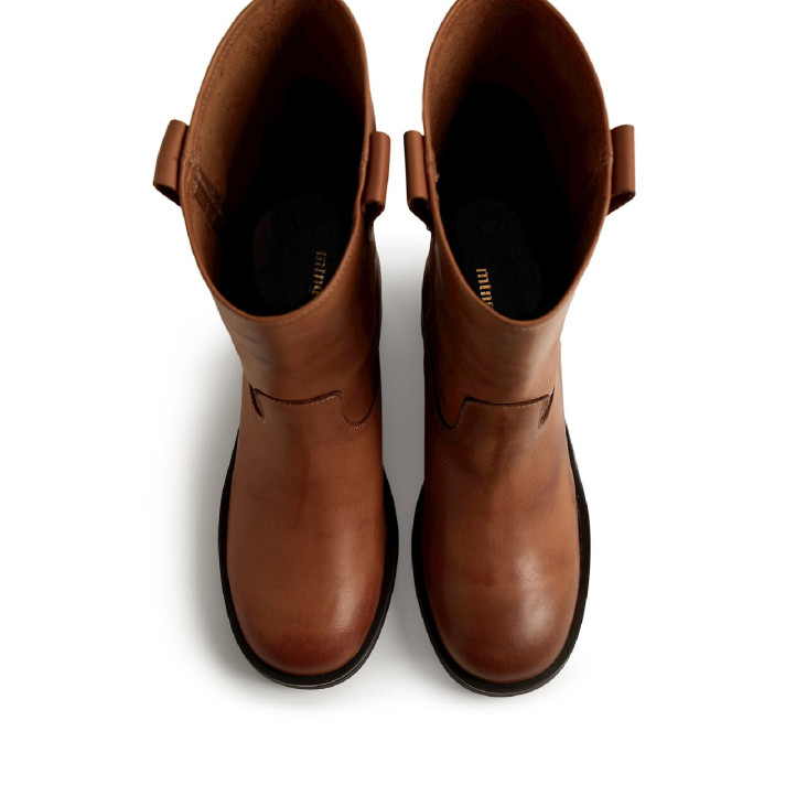 BOTINES DE MUJER MUSTANG MARION MARRON 54235 64472 - Querol online