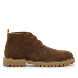 BOTINES DE HOMBRE MUSTANG BUDAPEST MARRON 84875 63594 - Querol online