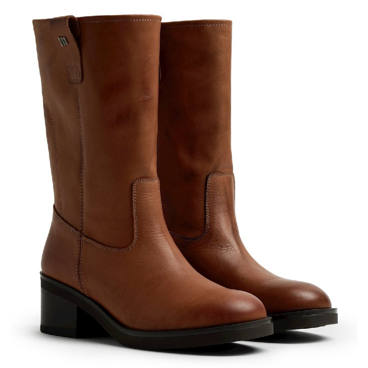BOTINES DE MUJER MUSTANG MARION MARRON 54235 64472 - Querol online