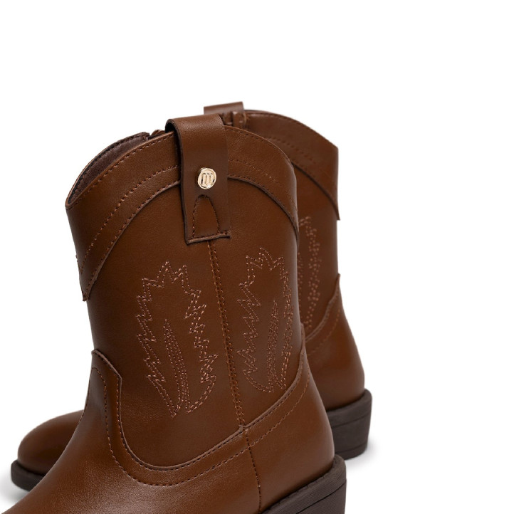 BOTINES DE NIñO MTNG KIDS PERSEA MARRON 40089 63710 - Querol online