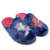 Zapatillas casa Garzon de niño azules de pelo con Spiderman y Duende Verde
