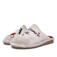 Zapatillas casa Garzon de mujer beige con Snoopy navideño y mensaje Christmas - Querol online