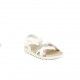 sandàlies QUETS! blanques amb detall de trena i velcro - Querol online