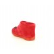 Zapatillas casa Vul·ladi rojas con velcro,  tejido suave con leon - Querol online