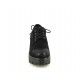 Zapatos tacón Mustang negros de cordones con tacon de 8cm - Querol online
