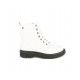Botines XTI KIDS blancos con suela negra y cremallera interior con cordones - Querol online