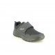 Zapatillas deportivas Vicmart negro con velcro, plantilla acolchada y extraíble - Querol online