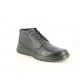 Botins Baerchi negres amb cordons, detalls en granate i sola flexible - Querol online