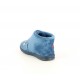 Zapatillas casa Vul·ladi azules de piratas con velcro - Querol online