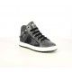 Botines QUETS! grises metalizados con cadena y cordones de terciopelo - Querol online