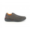 Sabates sport Zen de pell marrons amb cordons elàstics