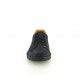 Zapatos sport Zen de piel negros con cordones elásticos - Querol online