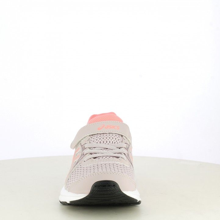 Zapatillas deporte Asics rosa con elásticos y velcro jolt 2 - Querol online