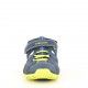 sandalias Geox azul y amarillo lima con velcro y elásticos, puntera reforzada - Querol online