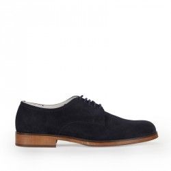 Zapatos vestir Be Cool azul oscuro con cordones - Querol online