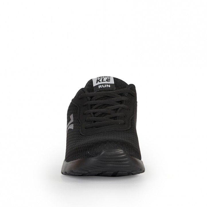 Zapatillas deportivas Sweden Klë negro con suela negra - Querol online