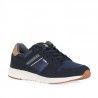 Zapatos sport Lois azules con cordones y suela blanca