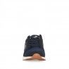 Zapatos sport Lois azules con cordones y suela blanca