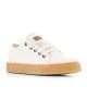 Zapatillas lona SHOECOLOGY beige y cordones - Querol online