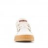 Zapatillas lona SHOECOLOGY beige y cordones