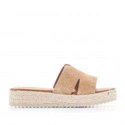 Sandàlies plataformes Redlove color marrons i sola d'espart - Querol online