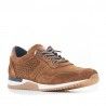 Sabates sport Lobo marrons amb pell foradada