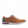 Sabates sport Lobo de pell marrons i detalls en blau i vermell