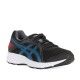 Zapatillas deporte Asics negras con detalle en azul - Querol online