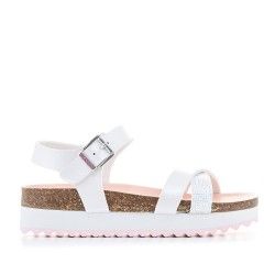 sandalias Pablosky de plataforma cogida al tobillo - Querol online