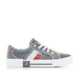 sabatilles lona Lois denin grises - Querol online