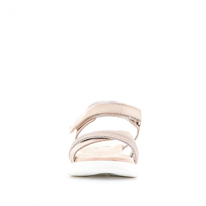 sandalias K-TINNI con diseño metalizado - Querol online