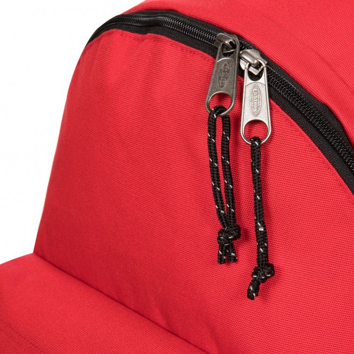 Motxilla Eastpak vermella amb tires negres - Querol online