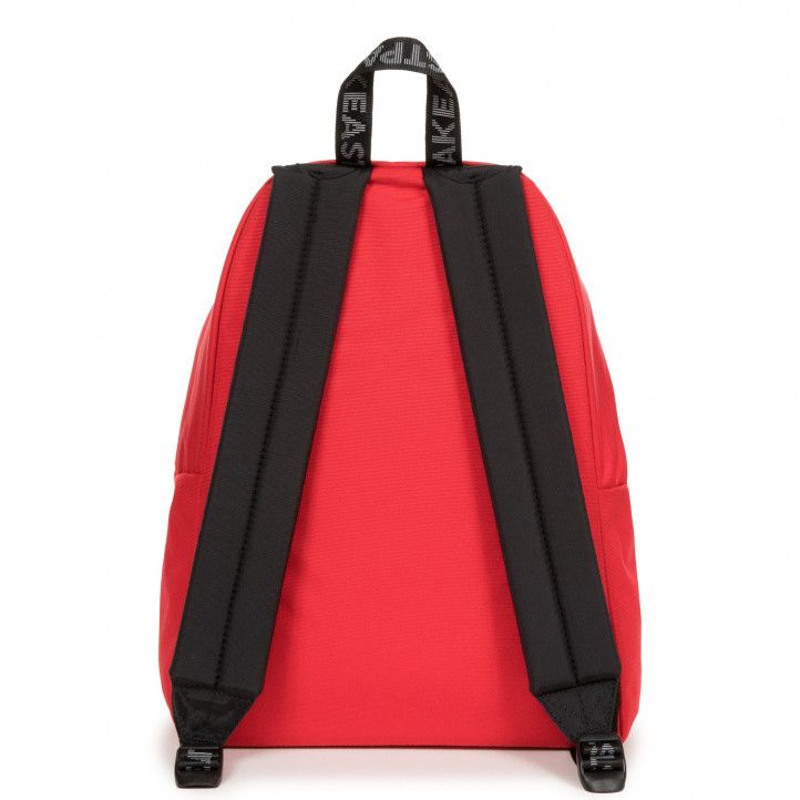 Motxilla Eastpak vermella amb tires negres - Querol online