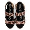 Sandalias planas Gioseppo con mix de prints dogarli