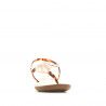 Chanclas Ipanema con detalles marrones