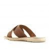 Sandalias Lobo marrones cruzadas
