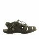 Sandalias Geox negras estilo cangrejero - Querol online