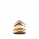 Zapatos sport Fluchos marrones con doble piso y pespuntes en forma de cruz - Querol online