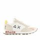 Zapatillas deportivas SUN68 blancas inspiradas en Japón - Querol online
