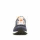 Zapatillas deportivas SUN68 azules con logo naranja y talón amarillo - Querol online