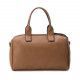 bolsos Refresh marrón con detalles de agujeros y dos asas - Querol online