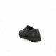 Zapatos Pablosky de piel negros con velcro y flor lateral - Querol online