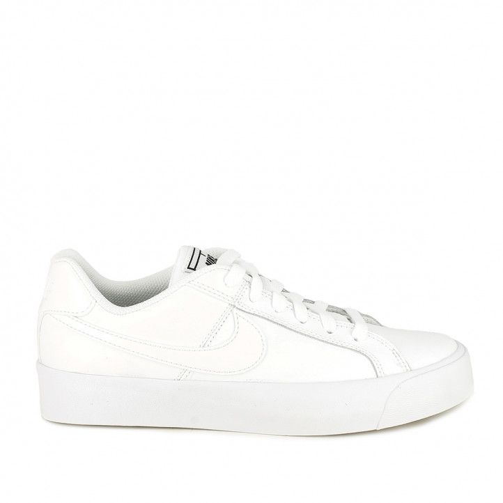 Zapatillas deportivas Nike Court Royale ac blancas con cordones - Querol online