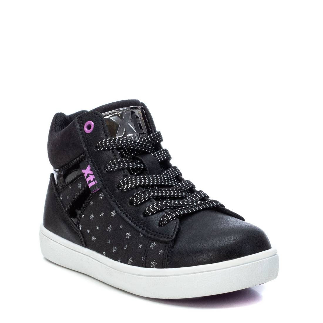 Zapatos Abotinados Azúl Marino Con Estrellas, Cordones Y Cremallera Xti |  Querolets | Querol