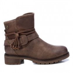 Botins Xti marrons amb tira i cordons - Querol online