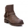 Botins Xti marrons amb tira i cordons
