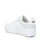 Zapatillas deportivas Refresh blancas de diferentes texturas con cordones - Querol online