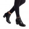 Botins de taló Xti negres amb detall brillant lateral